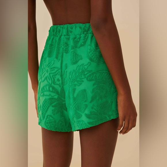 FARM RIO Green River Nature Towel Short - Picture 4 of 4